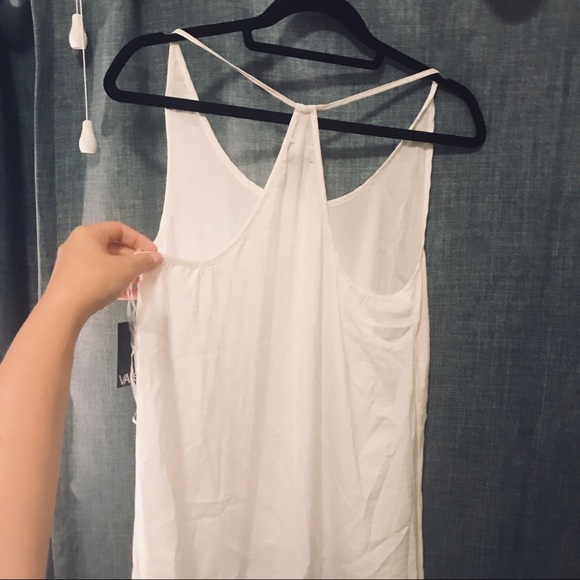 White Racerback Spaghetti Strap - Picture 3 of 3